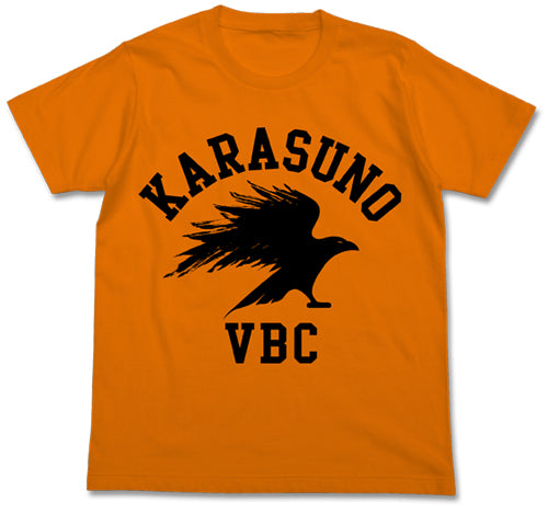 ハイキュー!!_烏野高校排球部Tシャツ/ORANGE-