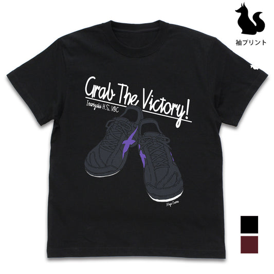 ハイキュー!! TO THE TOP_宮治シューズ Tシャツ/BLACK-
