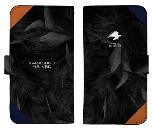 ハイキュー!!_烏野高校イメージ 手帳型スマホケース138
