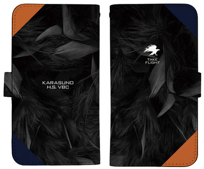 ハイキュー!!_烏野高校イメージ 手帳型スマホケース158