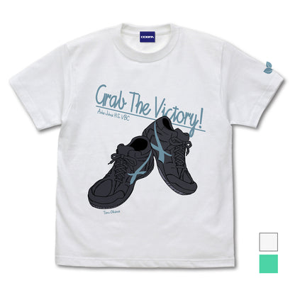 ハイキュー!!_及川徹シューズ Tシャツ/WHITE-
