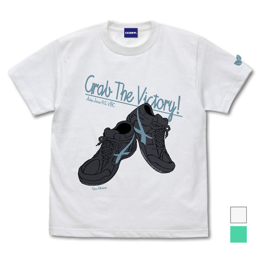 ハイキュー!!_及川徹シューズ Tシャツ/WHITE-