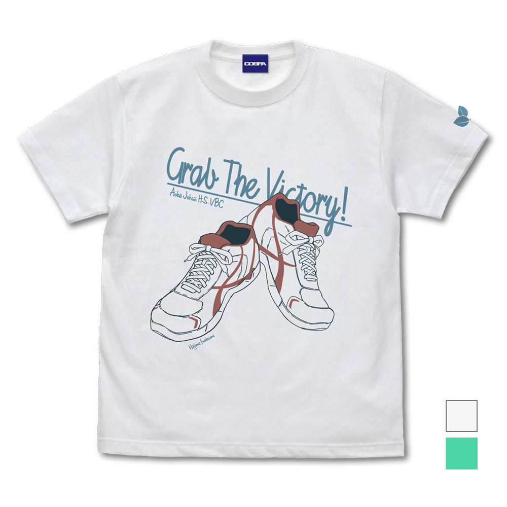 ハイキュー!!_岩泉一シューズ Tシャツ/WHITE-