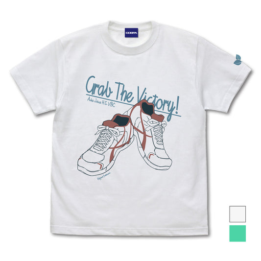 ハイキュー!!_岩泉一シューズ Tシャツ/WHITE-