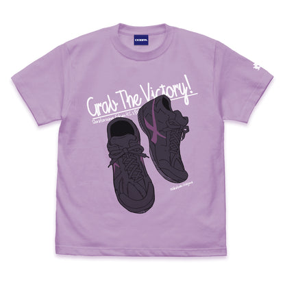 ハイキュー!!_牛島若利シューズ Tシャツ/LIGHT PURPLE-