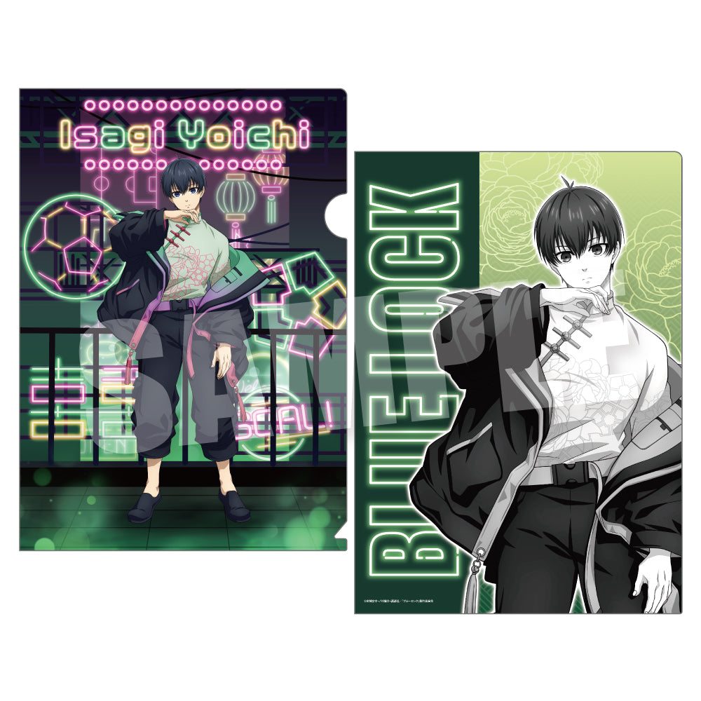 ブルーロック_A4クリアファイル NEONチャイナVer. 潔世一