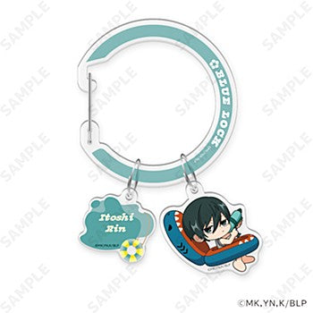 ブルーロック_アクリルカラビナ 6 糸師凛[ぷかぷかシリーズ]