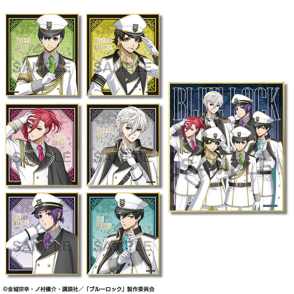 ブルーロック_トレーディングミニ色紙 (監獄の調停者ver.)【描き下ろし】　【BOX／7個入り】【コンプリートBOX】