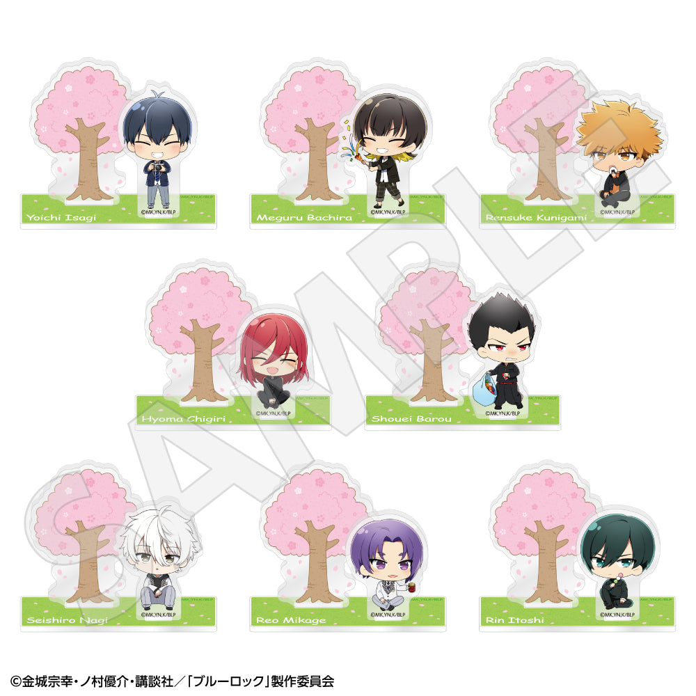 ブルーロック_トレーディングちびキャラアクリルジオラマ【コンプリートBOX／8個入り】