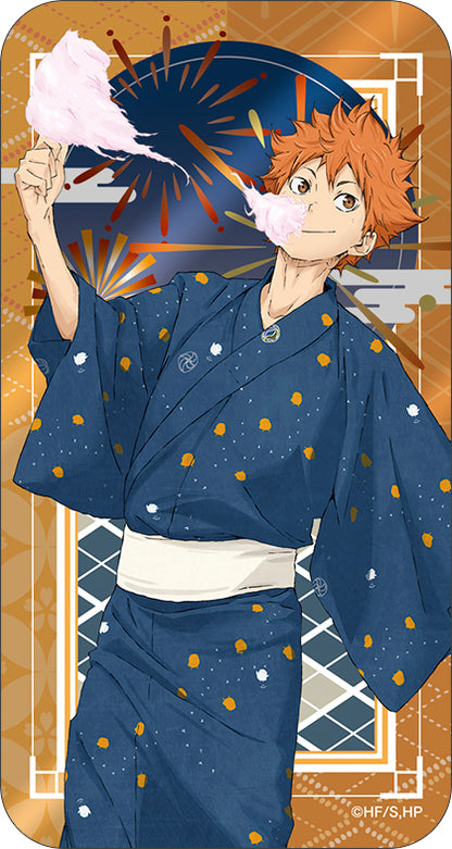 ハイキュー!!_スライド缶ケース（ミニクリップ付き）／日向翔陽　浴衣