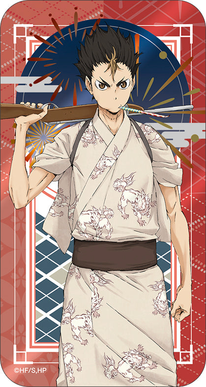 ハイキュー!!_スライド缶ケース（ミニクリップ付き）／西谷 夕　浴衣