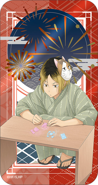 ハイキュー!!_スライド缶ケース（ミニクリップ付き）／孤爪研磨　浴衣