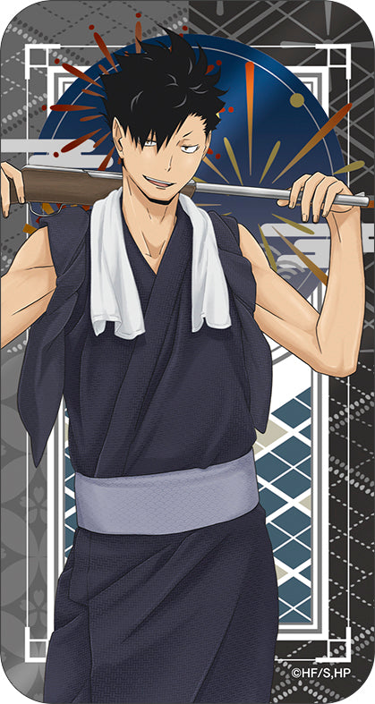 ハイキュー!!_スライド缶ケース（ミニクリップ付き）／黒尾鉄朗　浴衣