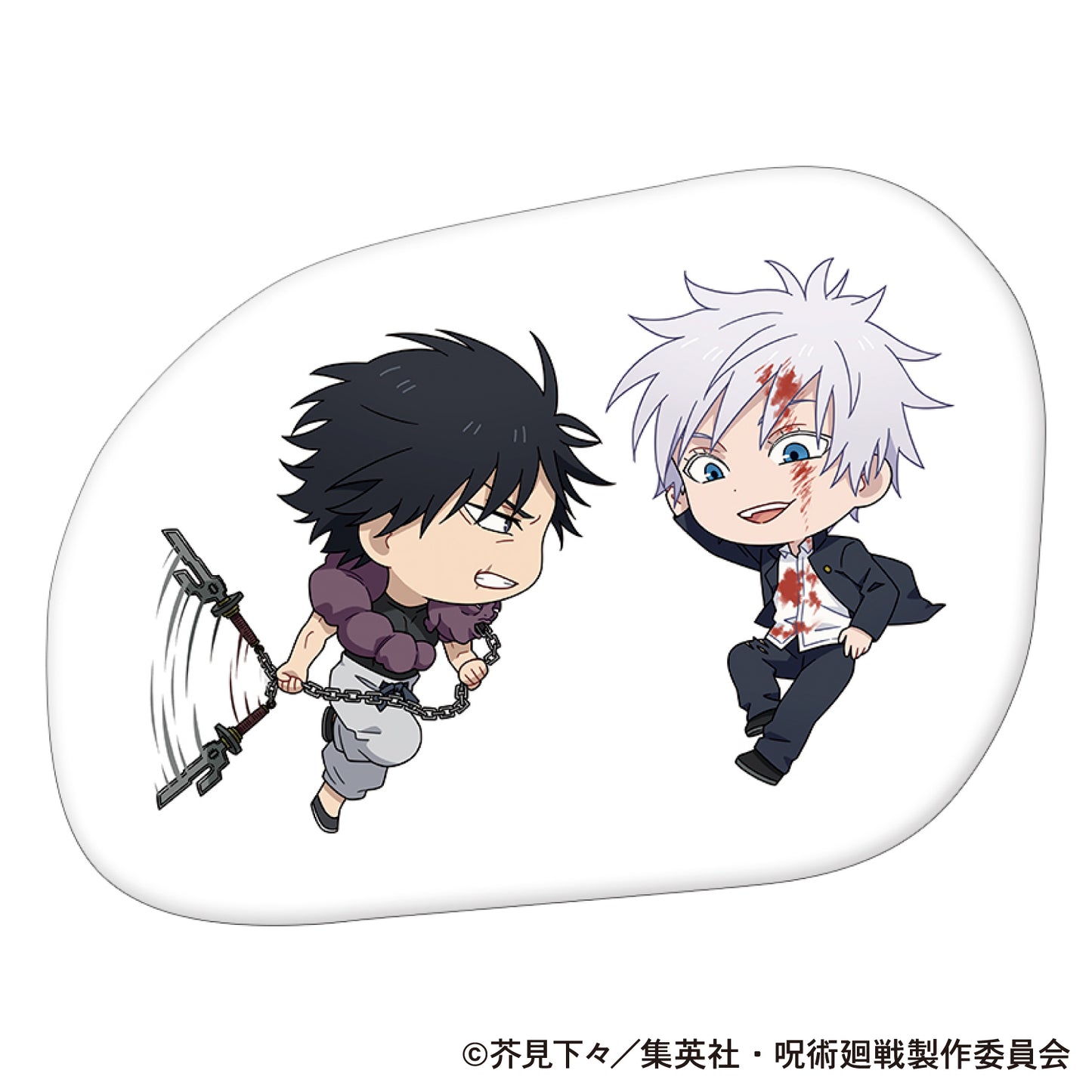 呪術廻戦　第2期_ダイカットクッション／懐玉・玉折　五条 悟・伏黒 甚爾