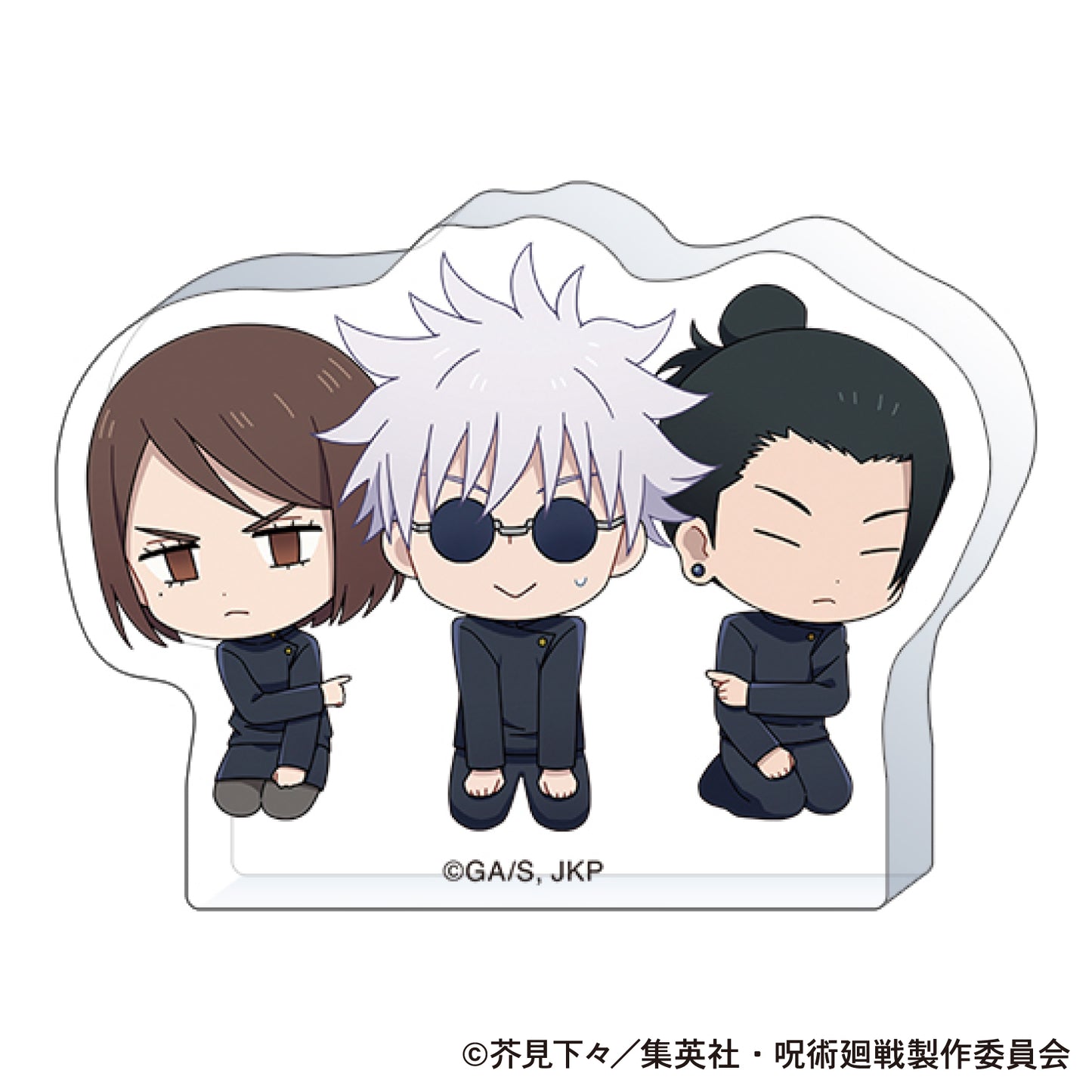 呪術廻戦　第2期_ころっとアクリルミニフィギュア／懐玉・玉折　五条 悟・夏油 傑・家入 硝子