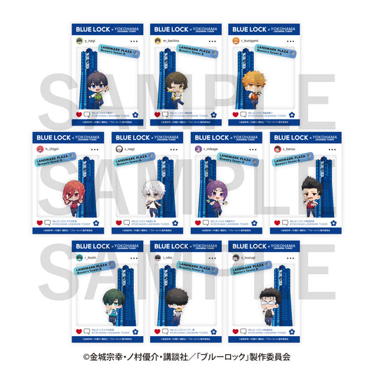 ブルーロック×横浜ランドマークタワー_トレーディング SNS風クリアカード【BOX/10個入り】