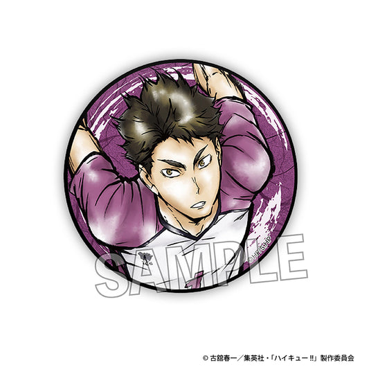 ハイキュー!!_激闘!! ギラギラ缶バッジ　牛島若利