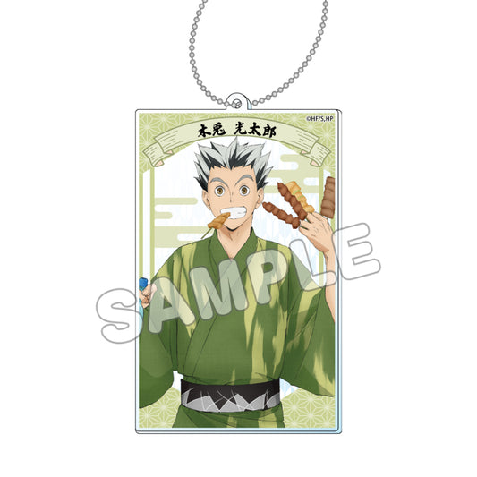 ハイキュー!!_縁日 スクエアアクリルキーホルダー<木兎光太郎>