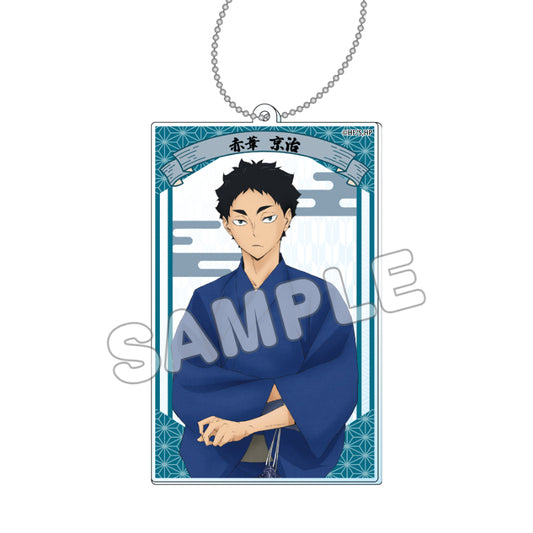 ハイキュー!!_縁日 スクエアアクリルキーホルダー<赤葦京治>