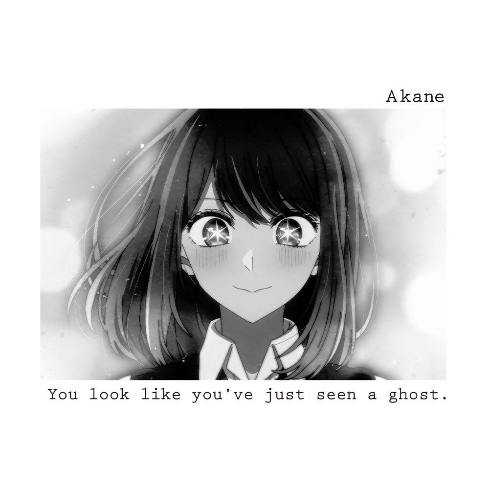 【推しの子】_黒川あかね フォトグラフィック Tシャツ/WHITE-