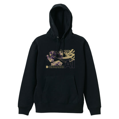 【推しの子】_アイ プルオーバーパーカー/BLACK-