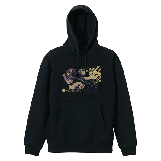 【推しの子】_アイ プルオーバーパーカー/BLACK-