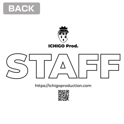 【推しの子】_苺プロ Tシャツ/WHITE-