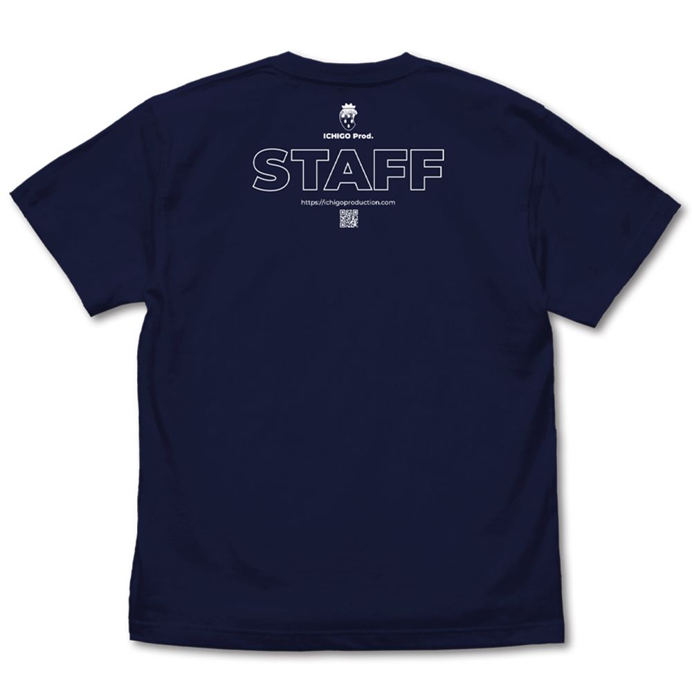 【推しの子】_苺プロ Tシャツ/NAVY-