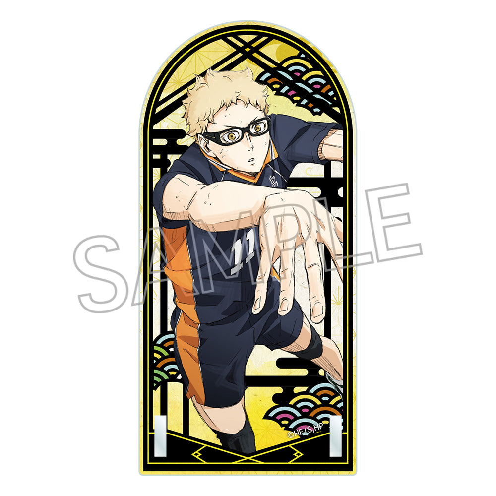 ハイキュー!!_切り絵シリーズ vol.5 斜めに飾れるアクリルスタンド 月島蛍