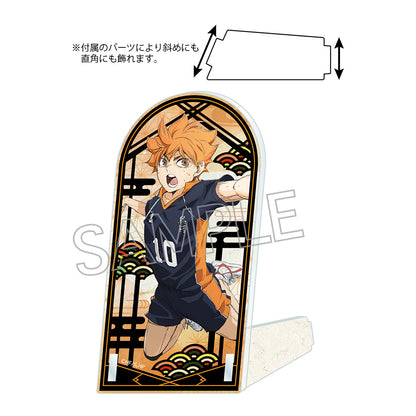 ハイキュー!!_切り絵シリーズ vol.5 斜めに飾れるアクリルスタンド 孤爪研磨