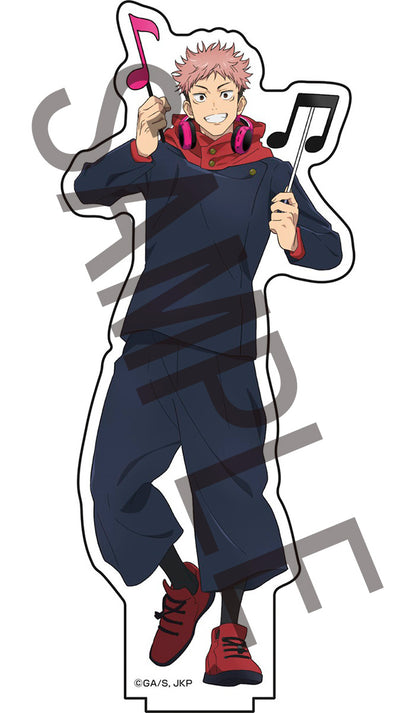 呪術廻戦_描き下ろしBIGアクリルスタンド【ミュージックver.】①虎杖悠仁