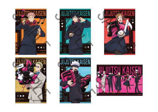 呪術廻戦_描き下ろしイラストカードセット【ミュージックver.】