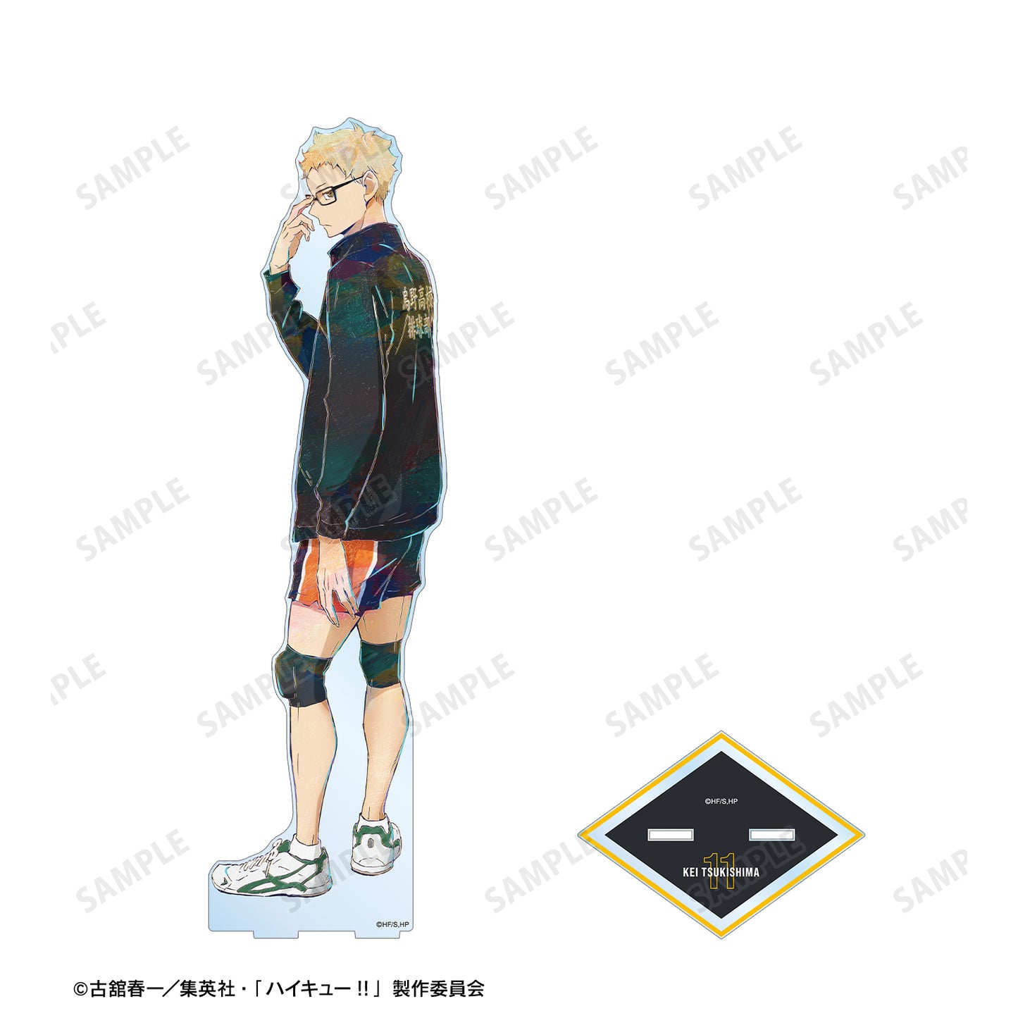 ハイキュー!!_月島 蛍 Ani-Art 第5弾 特大アクリルスタンド