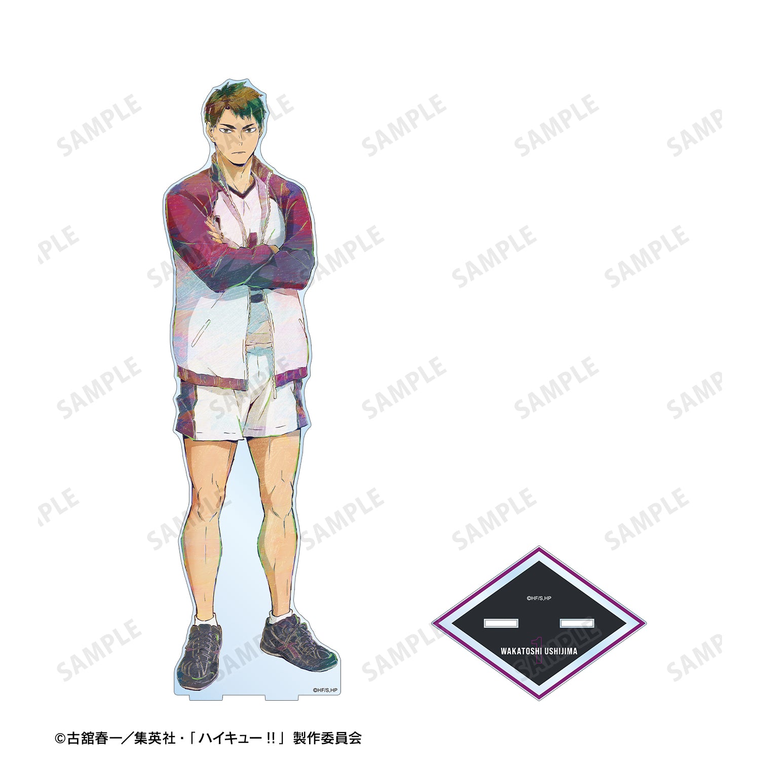 ハイキュー!!_牛島若利 Ani-Art 第5弾 特大アクリルスタンド