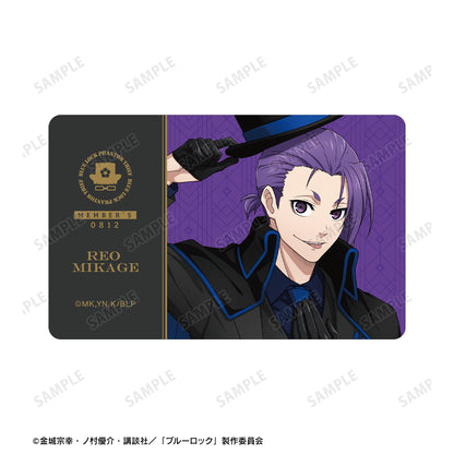 ブルーロック_描き下ろし 御影 玲王 怪盗団ver. 団員証風カード