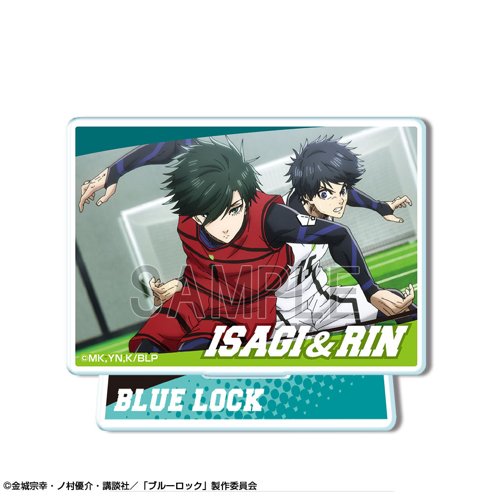 ブルーロック -EPISODE 凪-_ミニアクリルスタンド デザイン34(潔 世一&糸師 凛)
