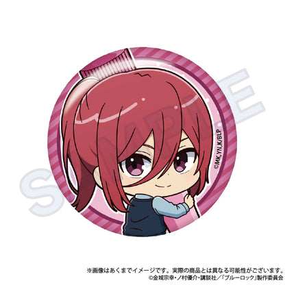 ブルーロック_トレーディングミニキャラ缶バッジ おえかきっちょver.　【BOX／8個入り】