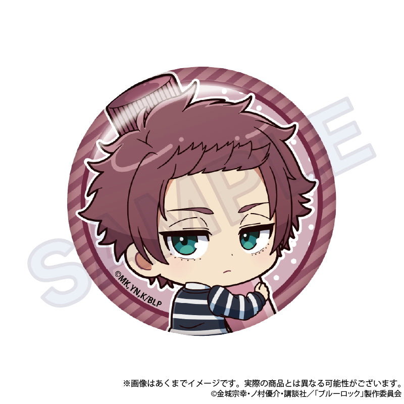 ブルーロック_トレーディングミニキャラ缶バッジ おえかきっちょver.　【BOX／8個入り】