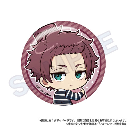 ブルーロック_トレーディングミニキャラ缶バッジ おえかきっちょver.　【BOX／8個入り】