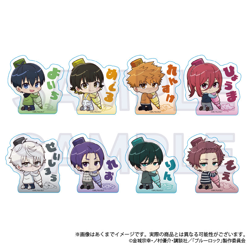 ブルーロック_アクリルブロック  おえかきっちょver.  糸師 冴