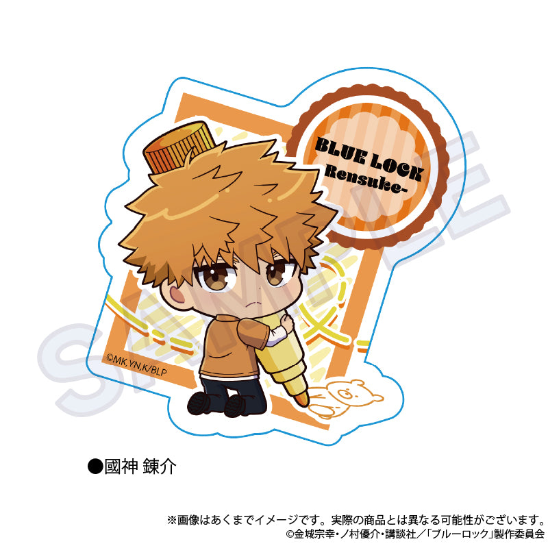 ブルーロック_ステッカー  おえかきっちょver.  國神 錬介