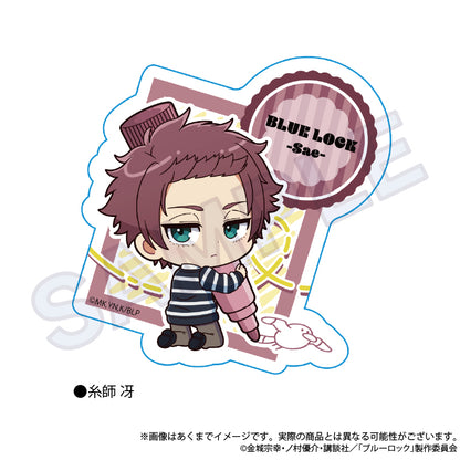 ブルーロック_ステッカー  おえかきっちょver.  糸師 冴