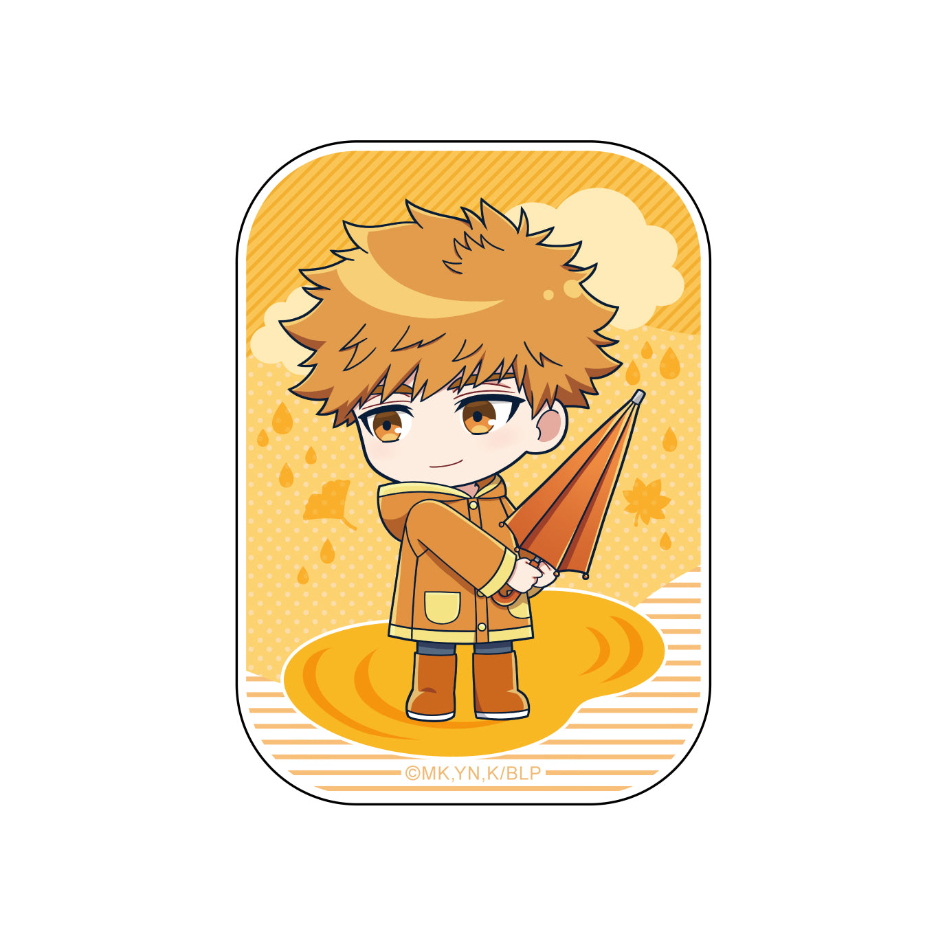 ブルーロック_秋雨 -autumn rain- ミニキャラアクリルクリップ／國神 錬介