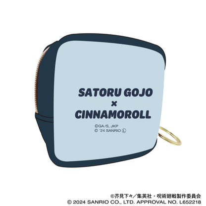 呪術廻戦 第2期_スクエアミニポーチ／五条 悟×シナモロール 呪術廻戦 懐玉・玉折×サンリオキャラクターズ