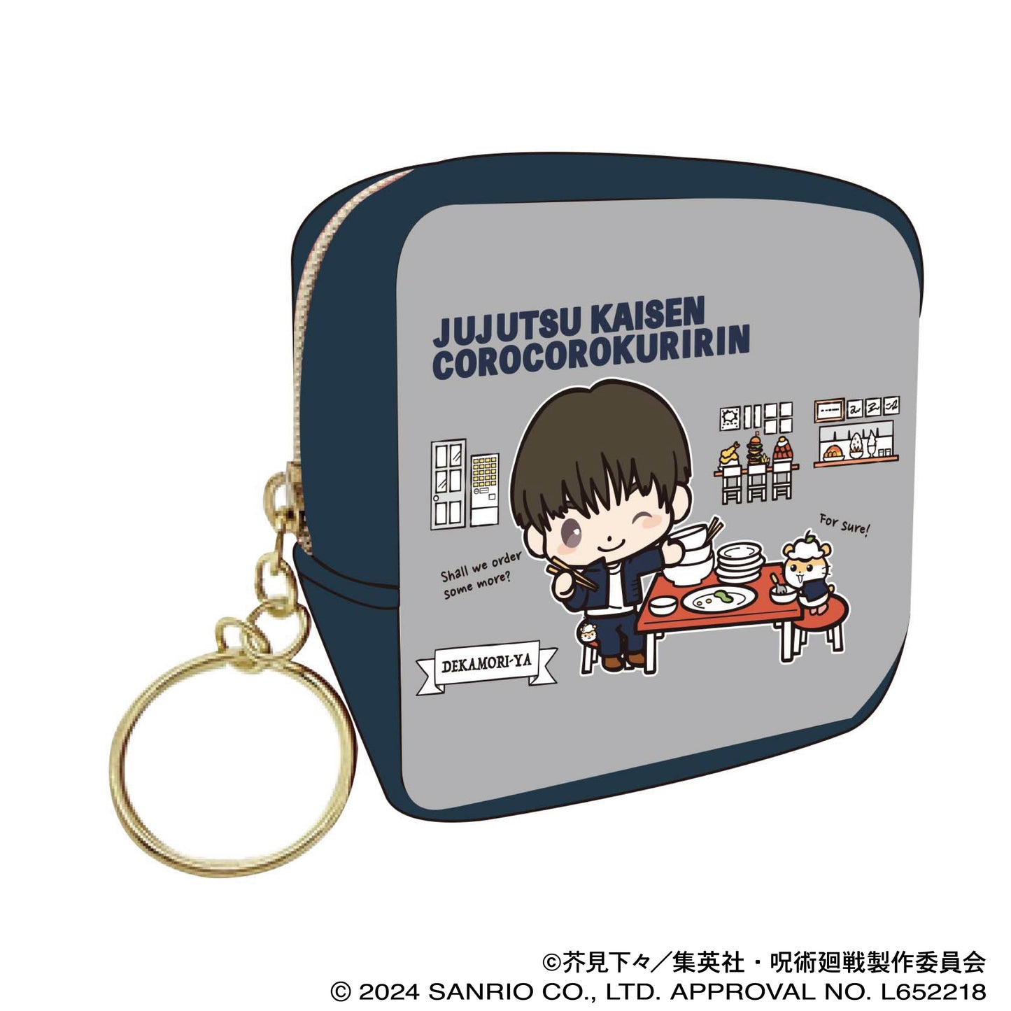 呪術廻戦 第2期_スクエアミニポーチ／灰原 雄×コロコロクリリン 呪術廻戦 懐玉・玉折×サンリオキャラクターズ