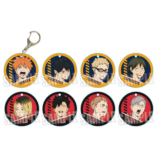 ハイキュー!!_トレーディングやわらかクリアチャーム　【コンプリートBOX／8個入り】