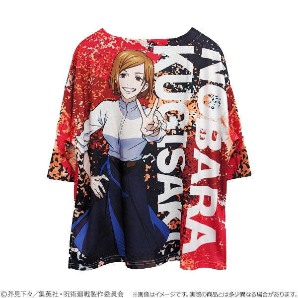 【再販】呪術廻戦_フルグラフィックTシャツ 釘崎野薔薇