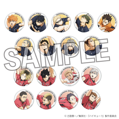 ハイキュー!!_ギラギラ缶バッジ vol.3　日向翔陽