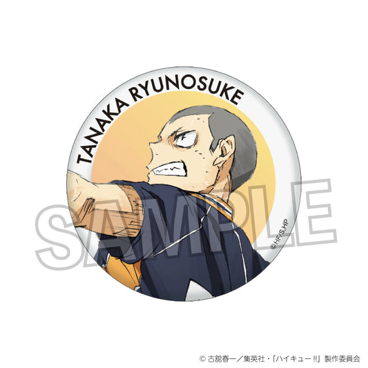 ハイキュー!!_ギラギラ缶バッジ vol.3　田中龍之介