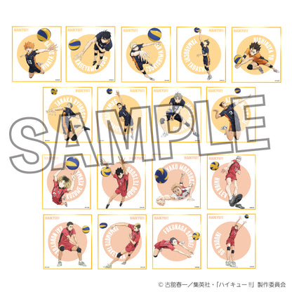 ハイキュー!!_ギラギラ色紙　日向翔陽